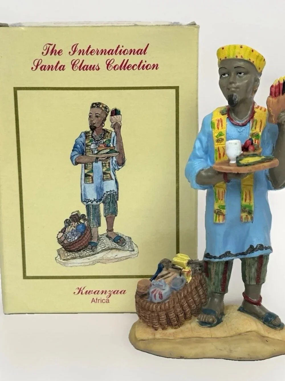 13 Vintage Collectible - The International Santa Claus Collection Figurines